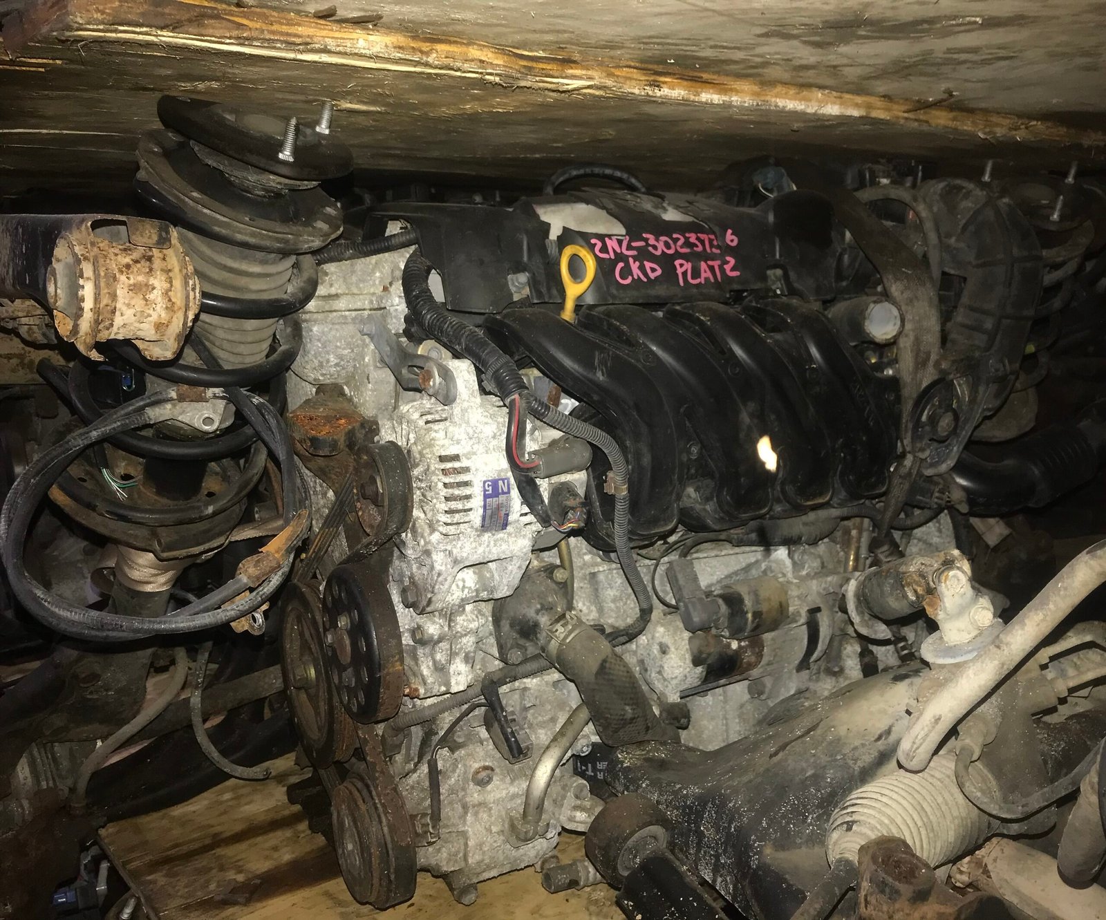 ⚙️ Motor Usado Toyota Yaris 2NZ 1999-2005 Automático Gasolina